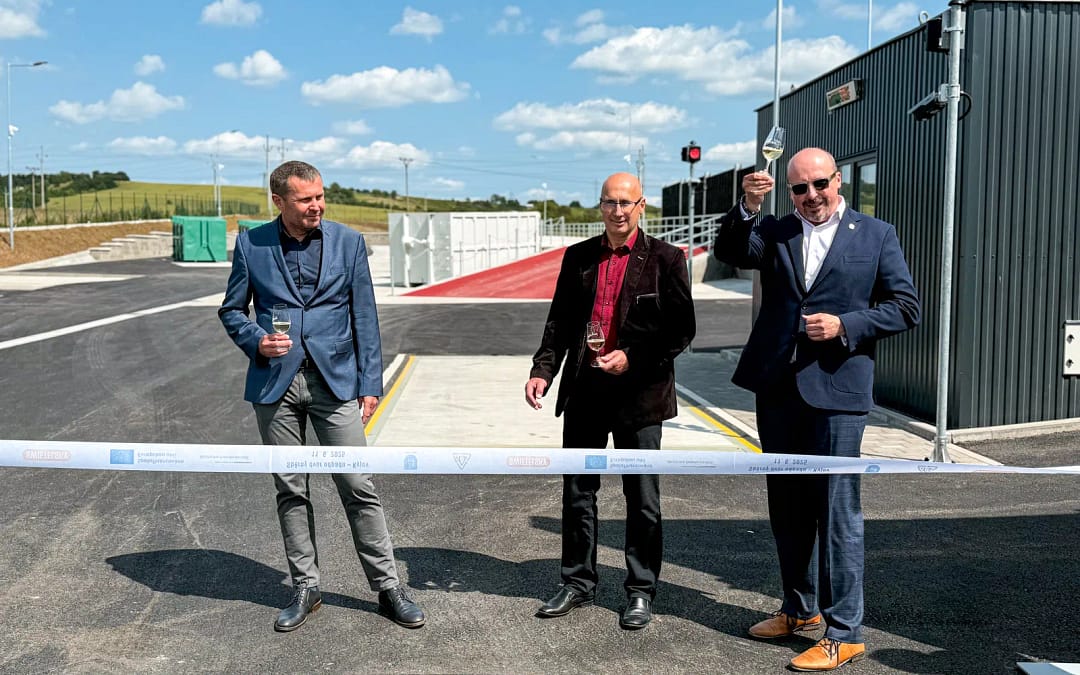 V Kyjově spustil provoz jeden z nejmodernějších sběrných dvorů u nás